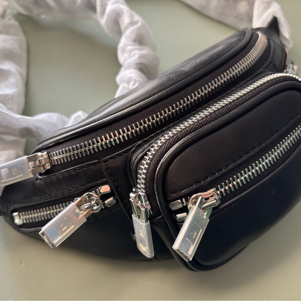 Alexanderwang Attica soft mini Fanny xbody black lamb